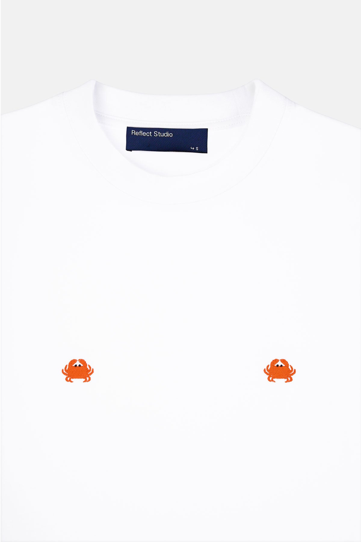 Yengeçler Oversize Lightweight T-Shirt - Beyaz