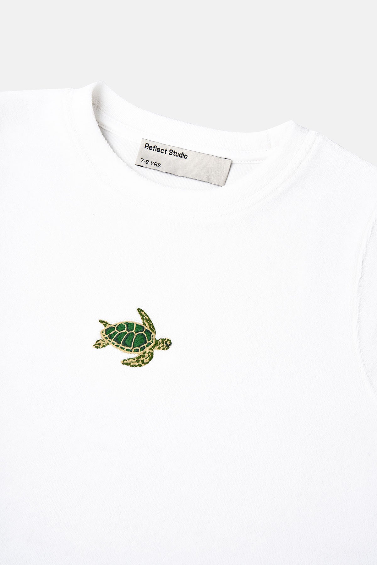 Caretta Terry Çocuk T-Shirt - Beyaz