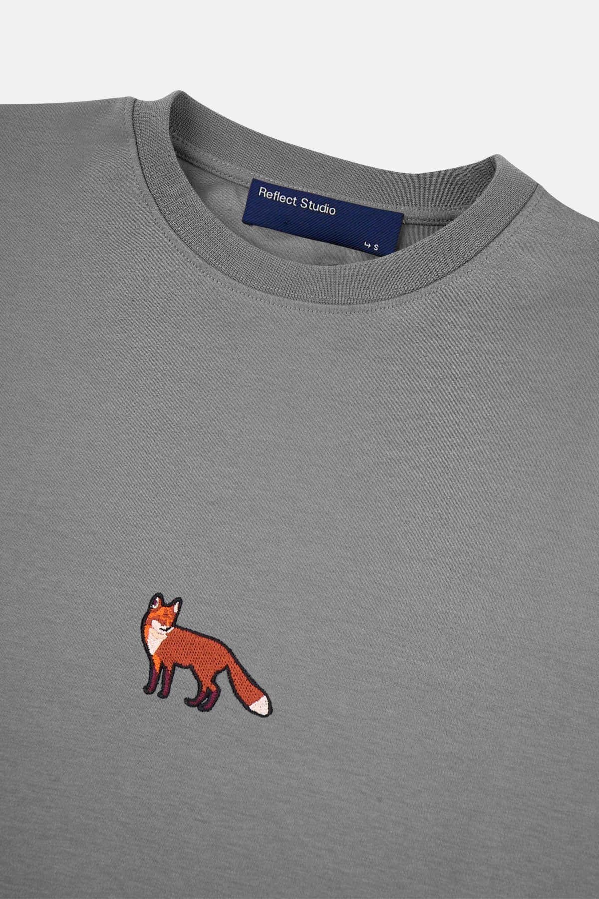 Kızıl Tilki Premium T-shirt - Gri