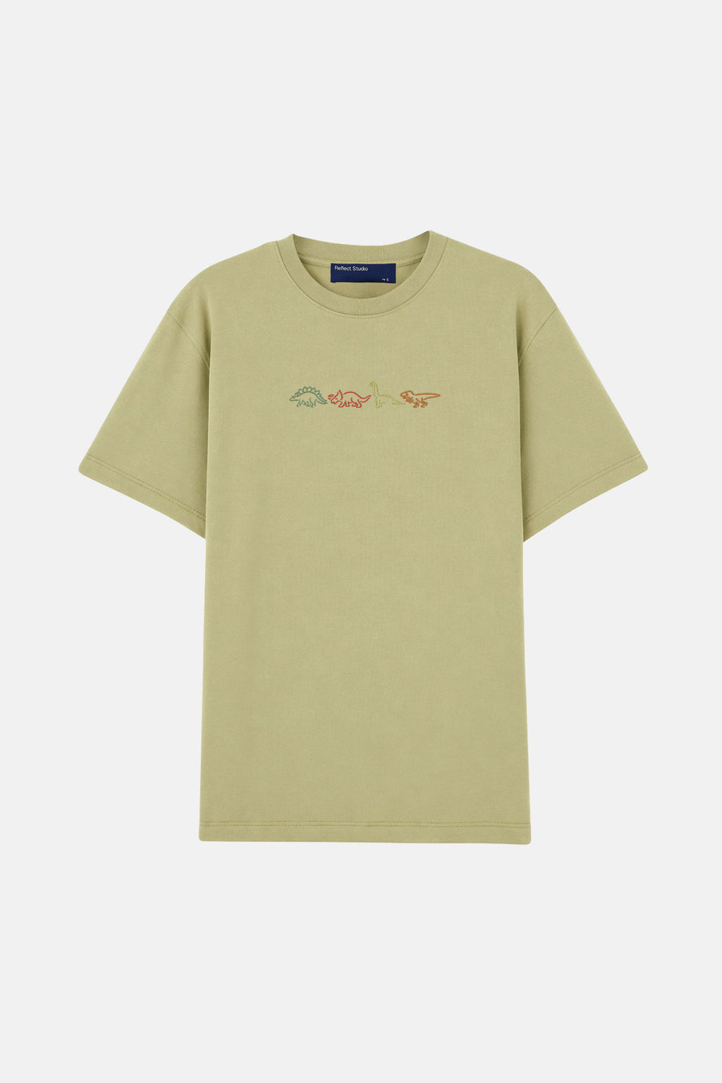 Dinozorlar Premium T-shirt - Açık Yeşil