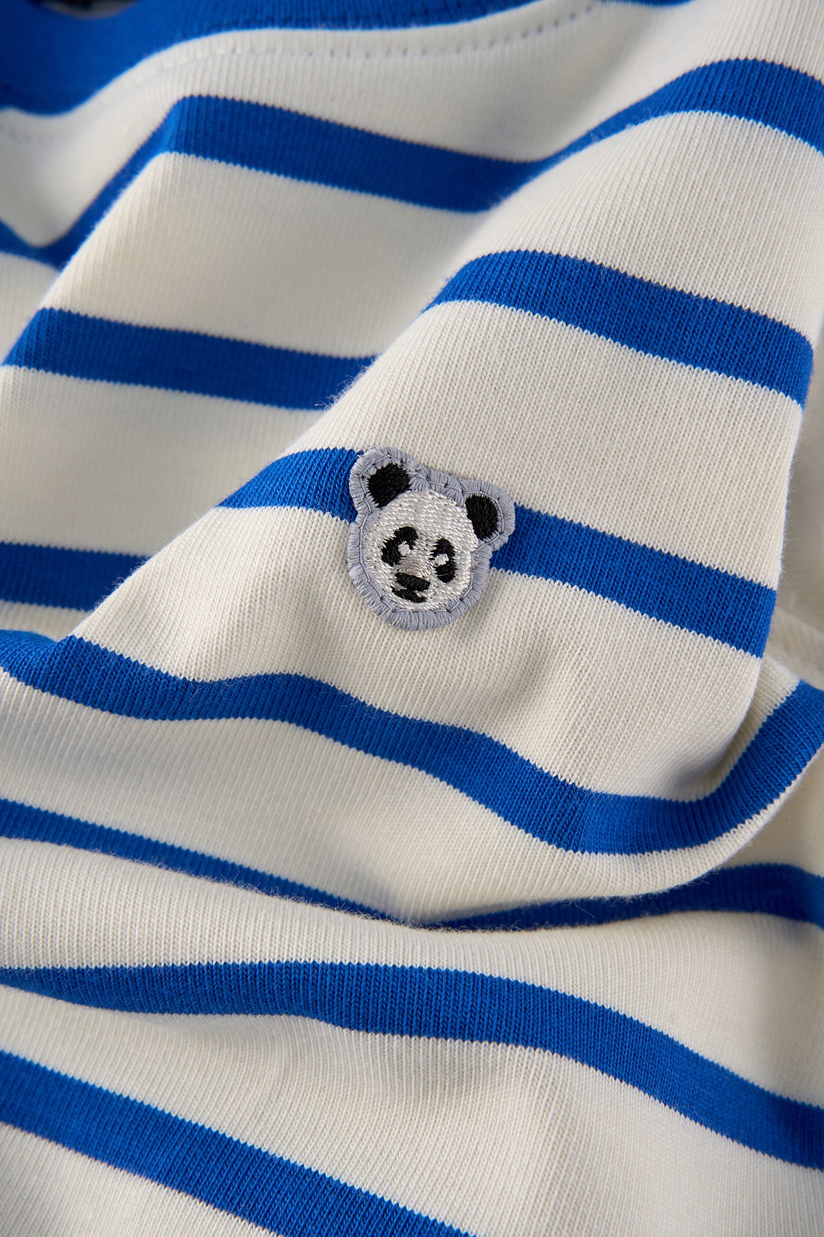 Panda Çocuk Heavyweight T-shirt - Lacivert / Ekru