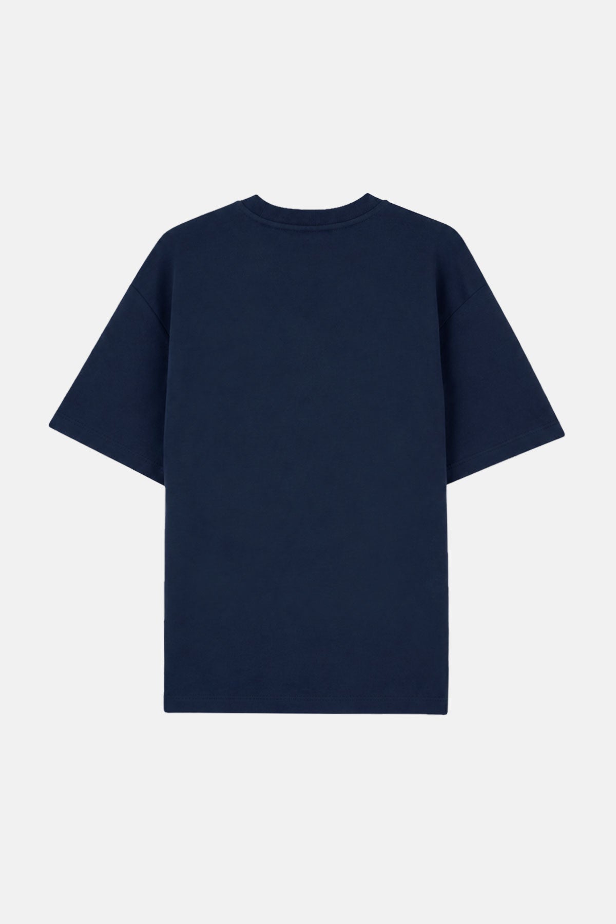 Basic Oversize Premium T-shirt - Lacivert