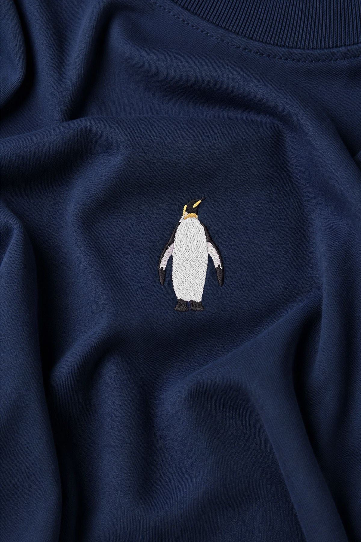 İmparator Penguen Premium T-shirt - Lacivert