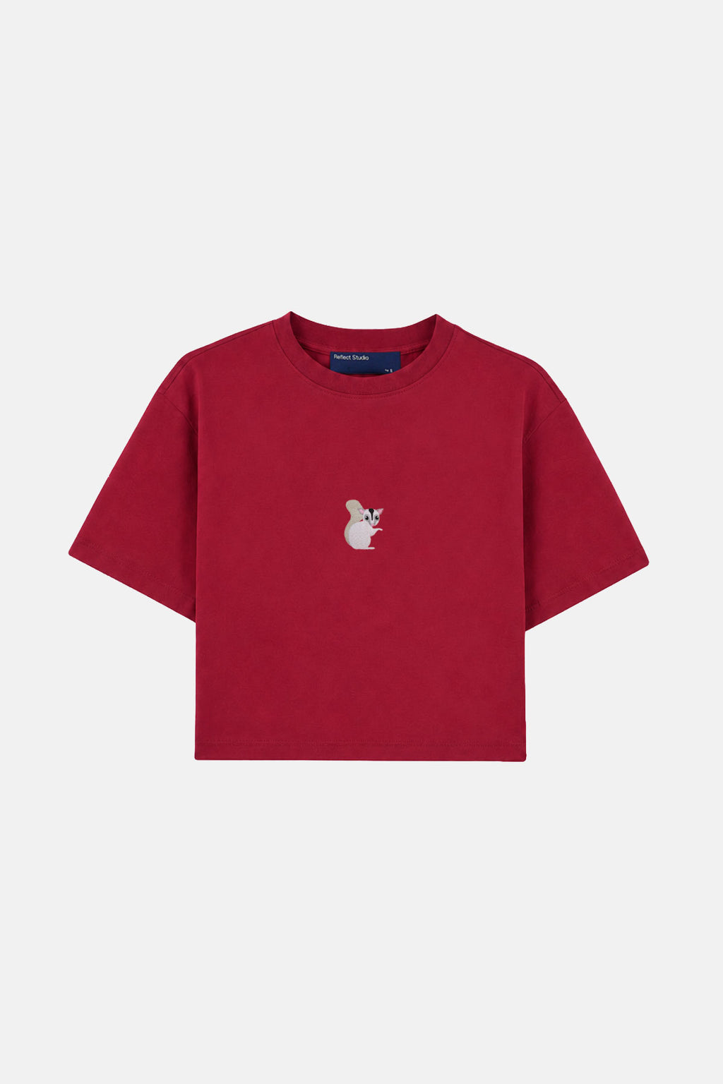 Sugar Glider Lightweight Crop T-shirt - Kırmızı