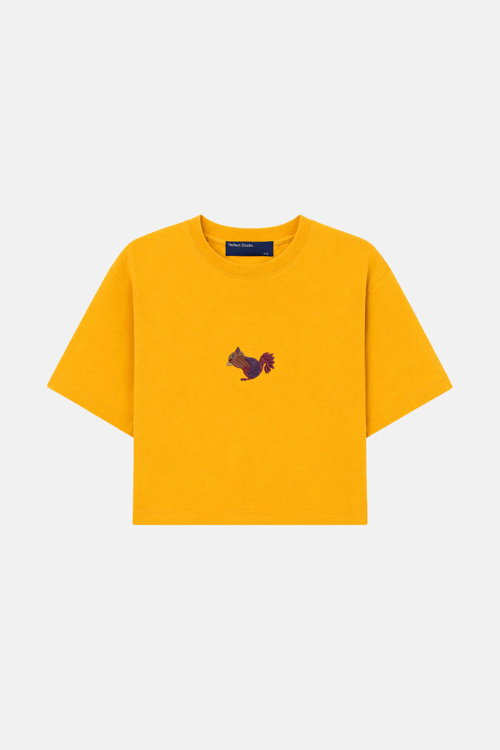Sincap Lightweight Crop T-shirt - Sarı