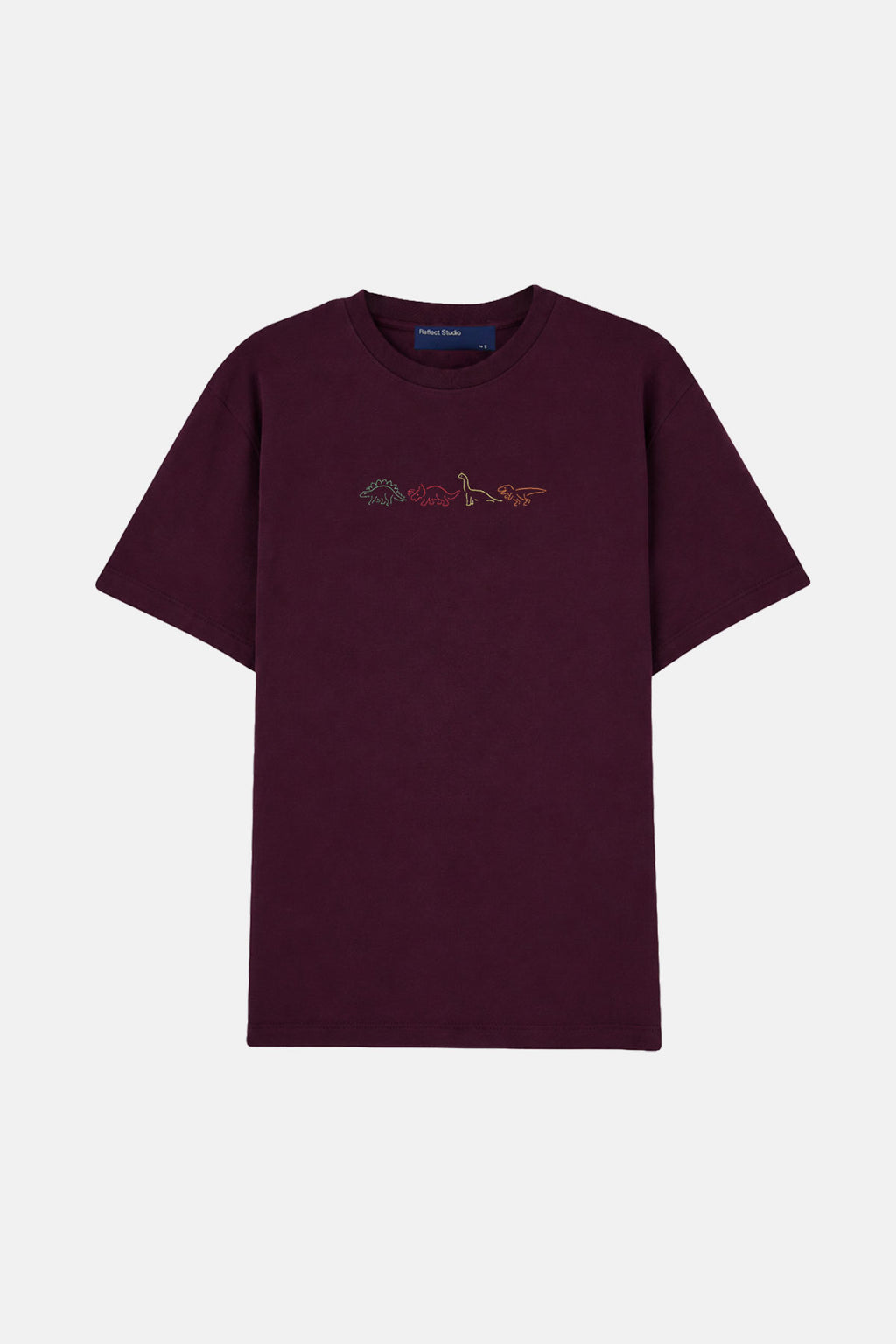 Dinozorlar Premium T-shirt - Mürdüm