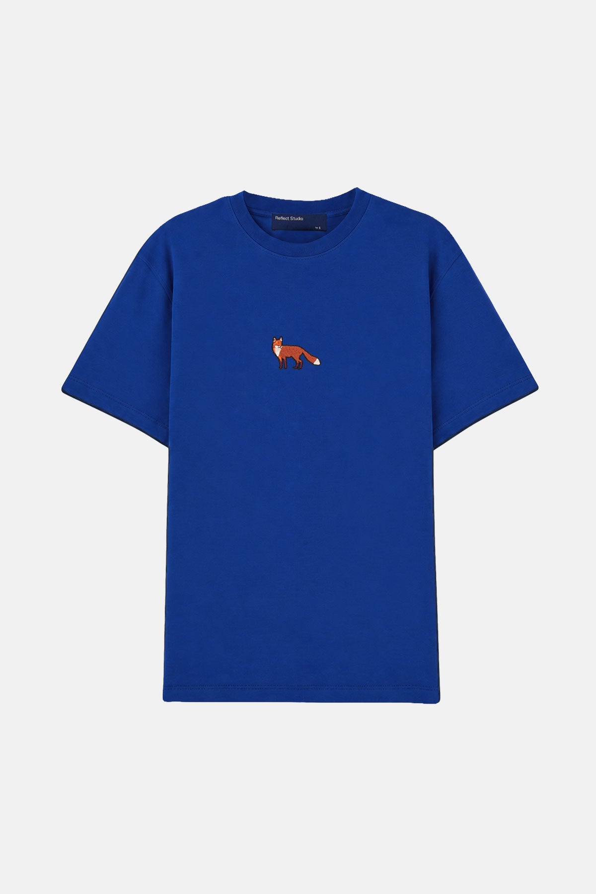 Kızıl Tilki Premium T-Shirt - Saks Mavi