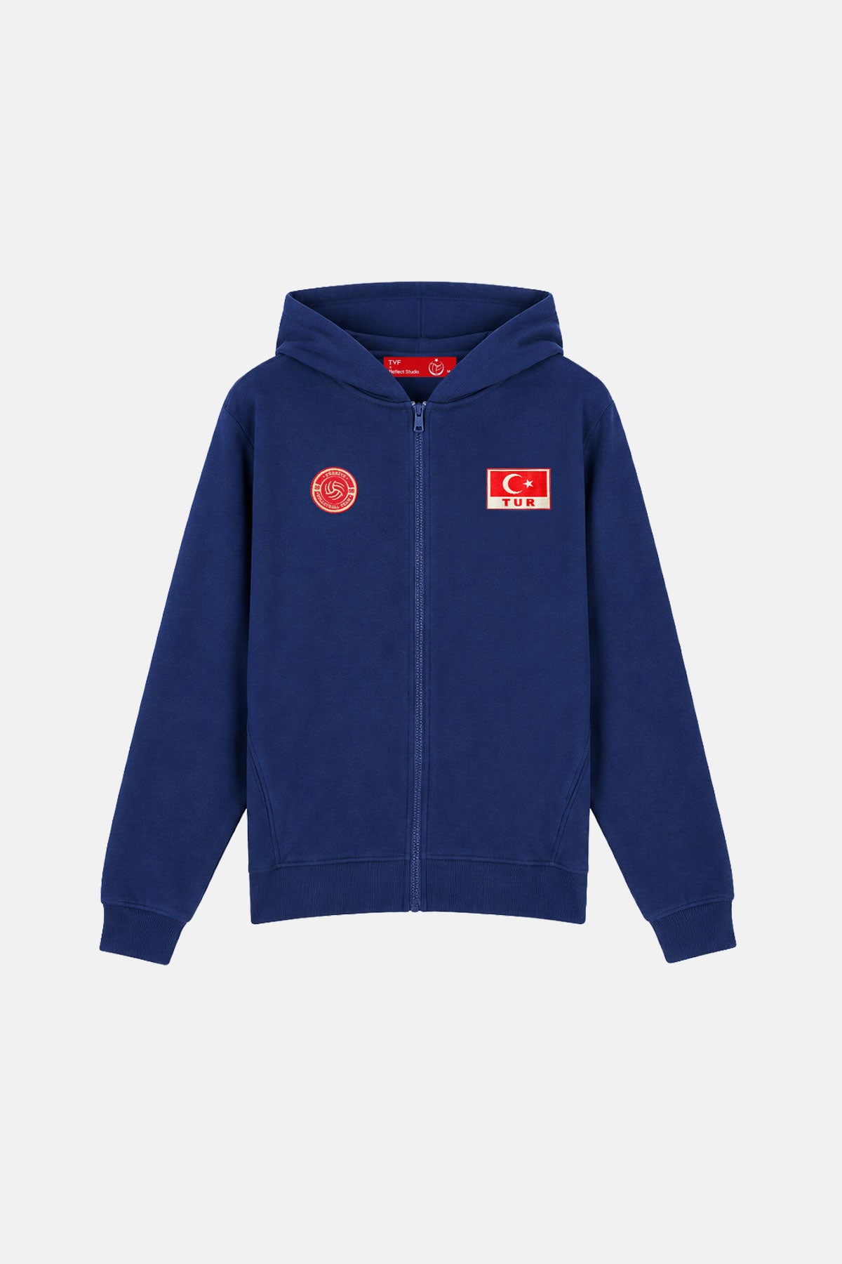 Voleybol Soft Fleece Hoodie - Lacivert