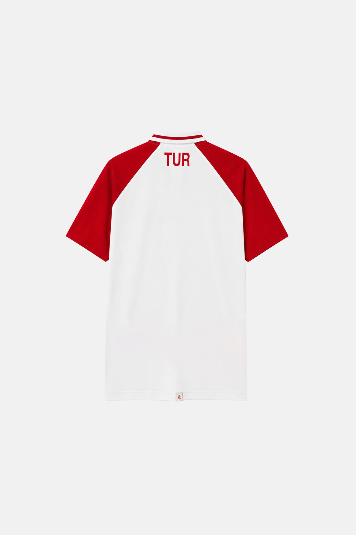 TUR Voleybol Polo Yaka T-shirt - Beyaz
