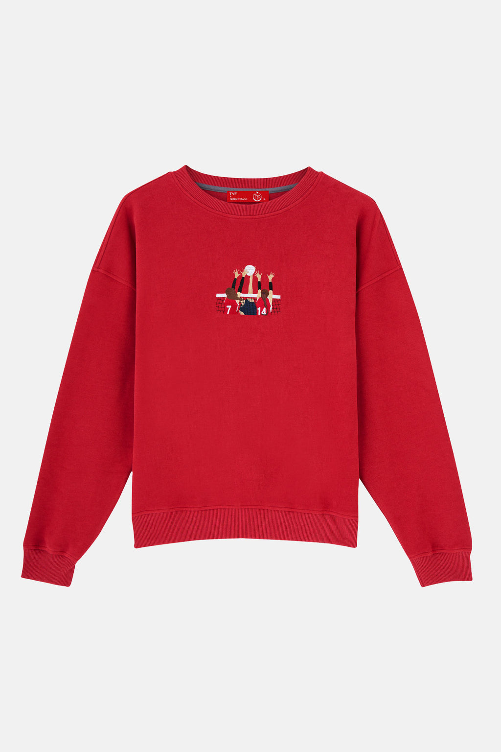 Sultanlar Soft Fleece Sweatshirt - Kırmızı