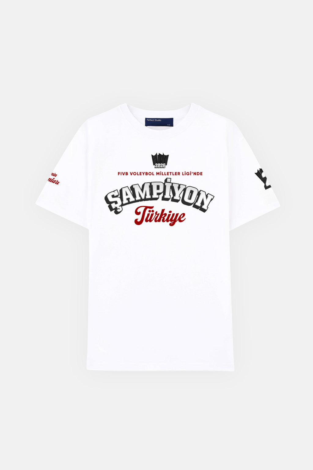 Şampiyon Sultanlar Limited Edition Premium T-shirt - Beyaz