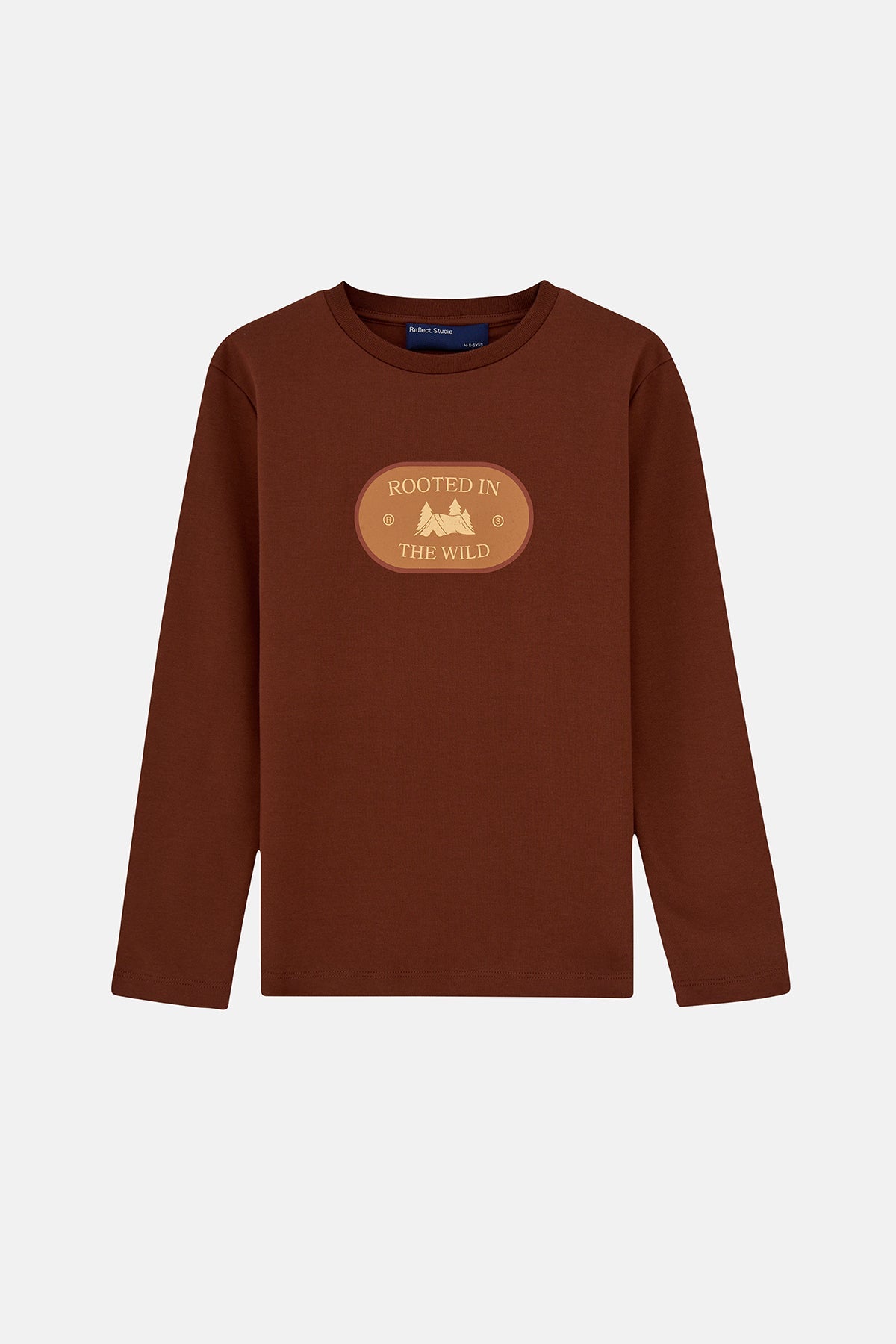 Rooted in the Wild Premium Çocuk Long Sleeve T-shirt - Kahverengi